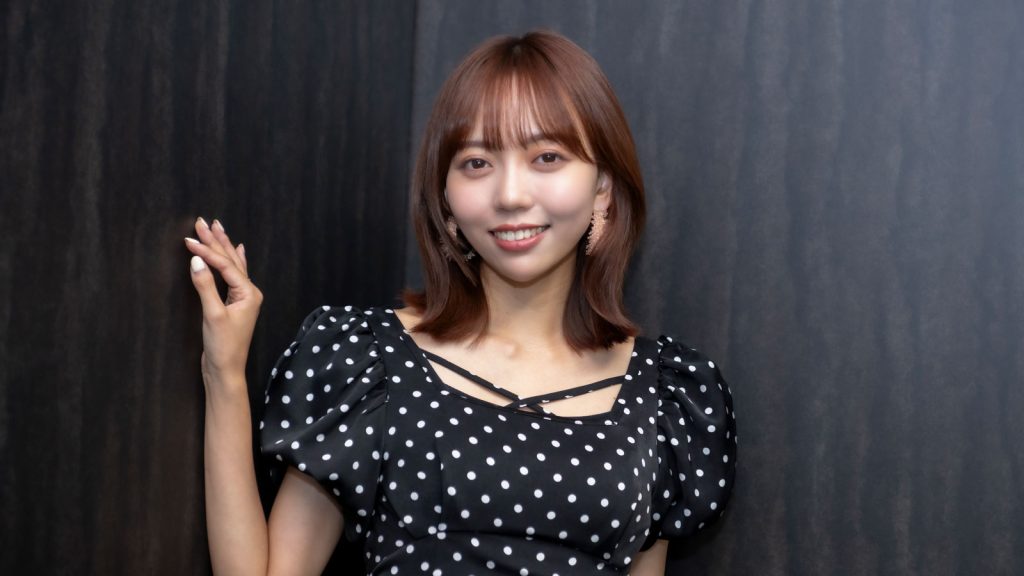 BUBKA WEBのインタビューに応じた野島樺乃