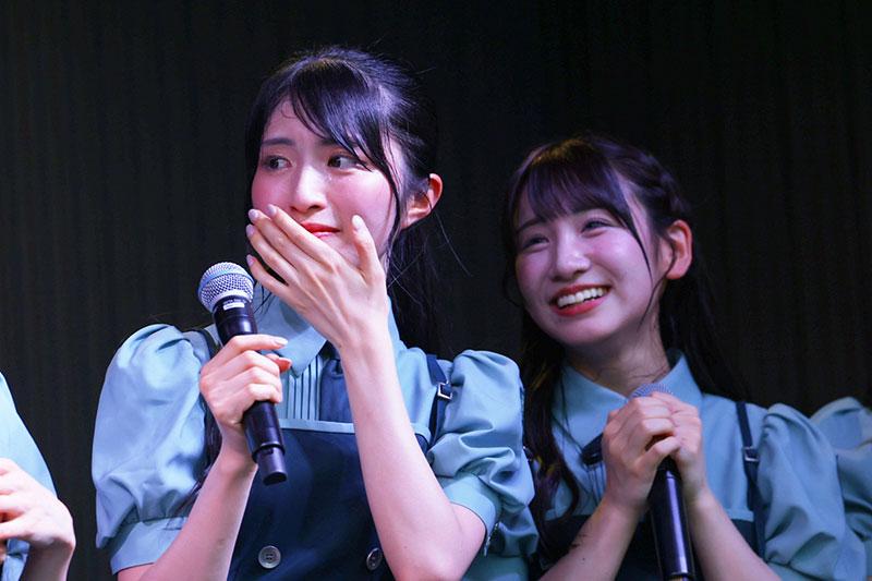 Rain Treeフリーライブより朝宮日向、片瀬真花