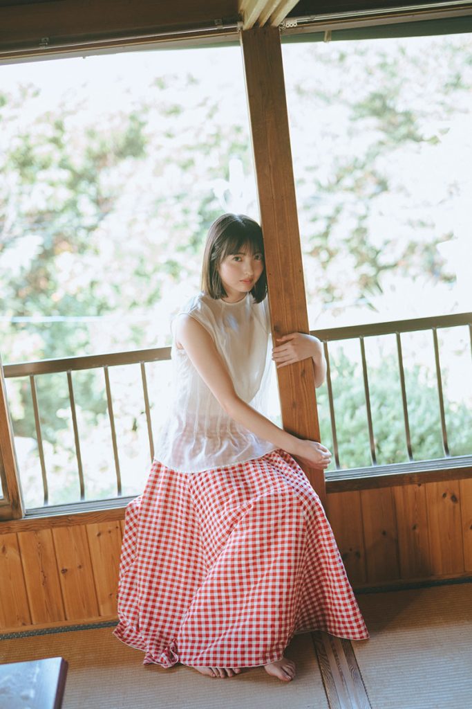 「B.L.T.2025年10月号」に登場している櫻坂46・山田桃実