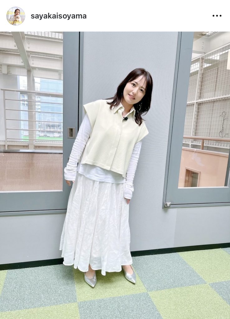 ロングスカートがとてもかわいらしい1コマ
