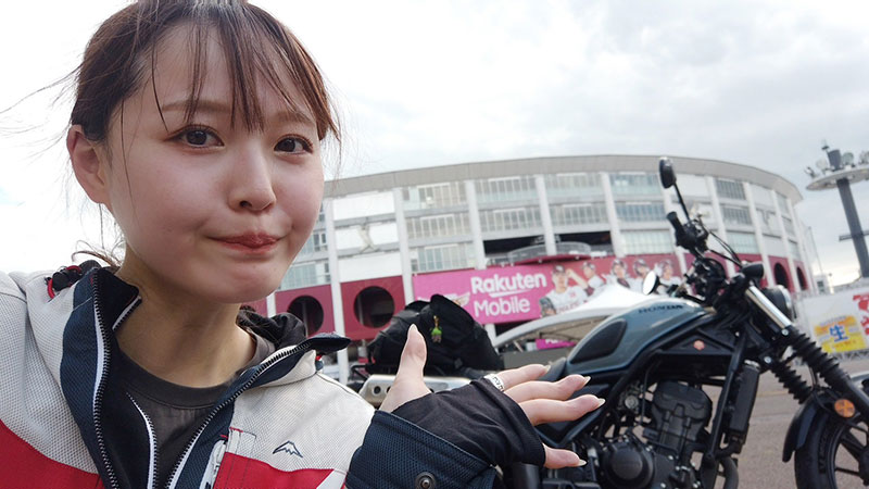 坂元誉梨の『初心者バイク女子の奮闘日記』＃３６