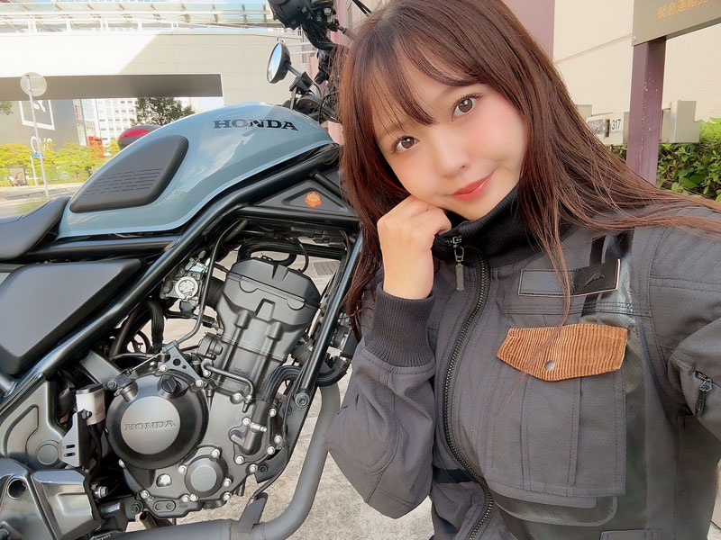 坂元誉梨の『初心者バイク女子の奮闘日記』#37