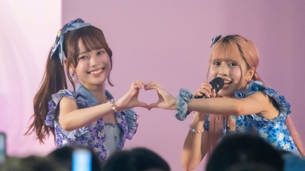 『@JAM EXPO 2025』ピーチステージに登場したラフ×ラフ齋藤有紗、藤崎未来