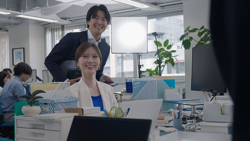FRISK「60分息キレイ」篇メイキング