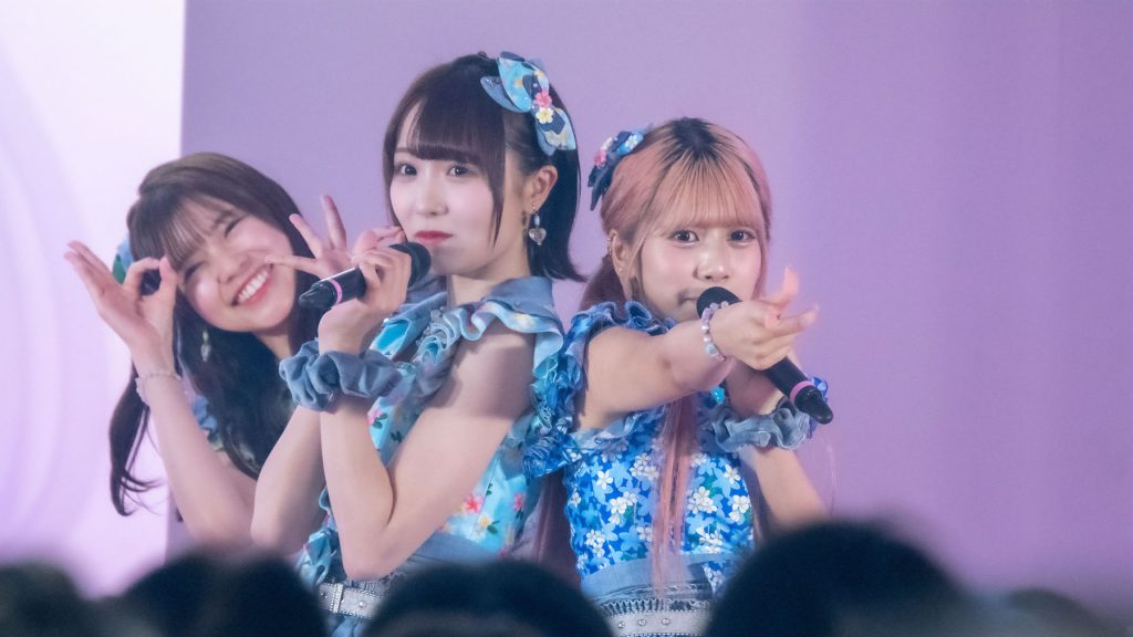 『@JAM EXPO 2025』ピーチステージに登場したラフ×ラフ・高梨結、夏目涼風、藤崎未来