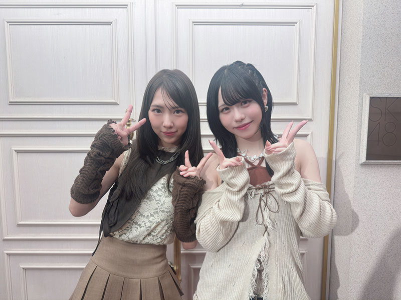 SKE48 35thシングル「Karma」でWセンターを務める熊崎晴香・佐藤佳穂