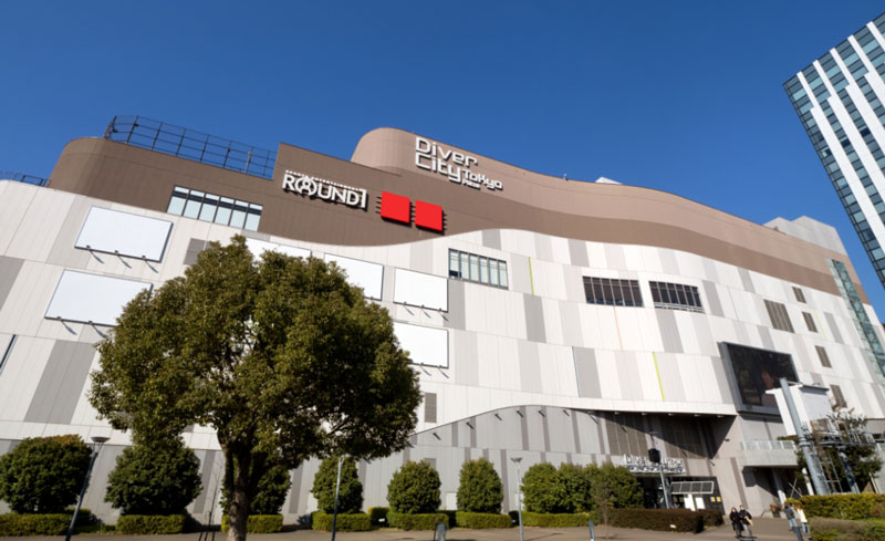 専用劇場の開設地となるダイバーシティ東京 プラザ