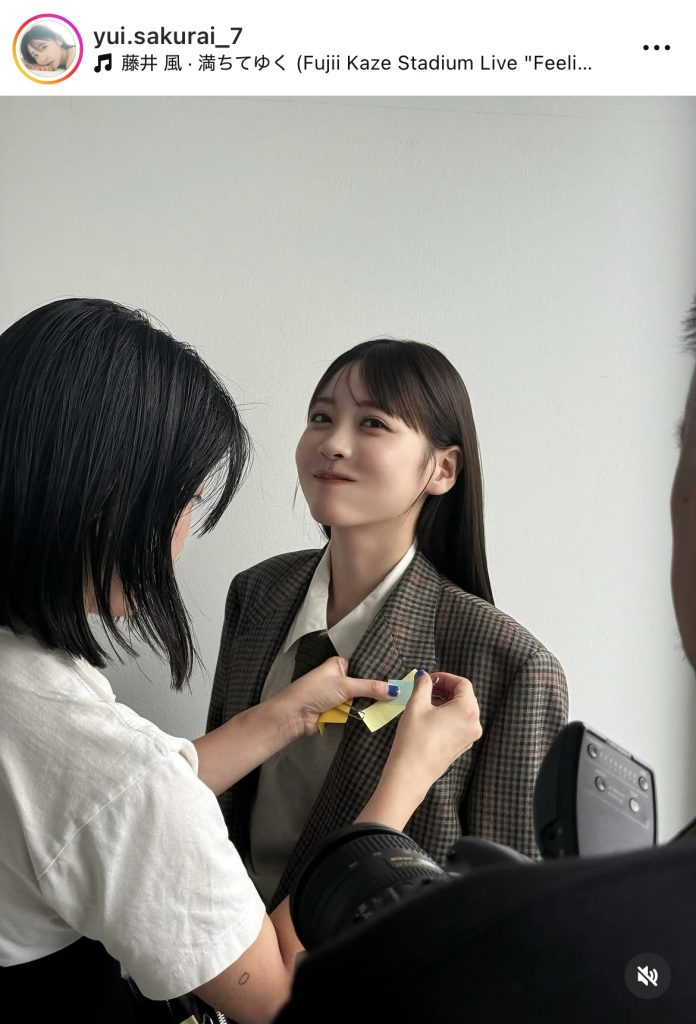 FRUITS ZIPPERの櫻井優衣がクール&ビューティーな画像を公開