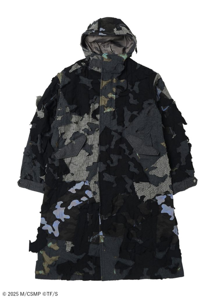 爆発迷彩フードコート ￥220,000
