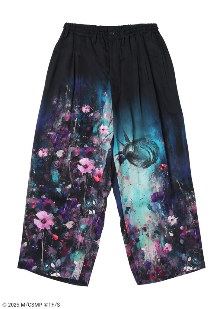 花柄・ボムプリントワイドパンツ ￥88,000
