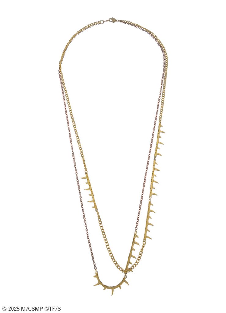 チェンソーブレードネックレス ￥22,000