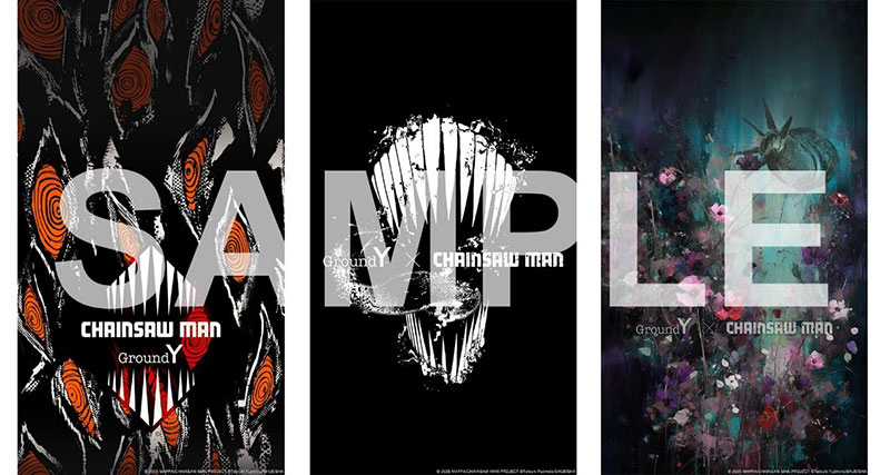 公式WEB STORE 「THE SHOP YOHJI YAMAMOTO」で注文した人にスペシャルモバイルスクリーンアートをプレゼント