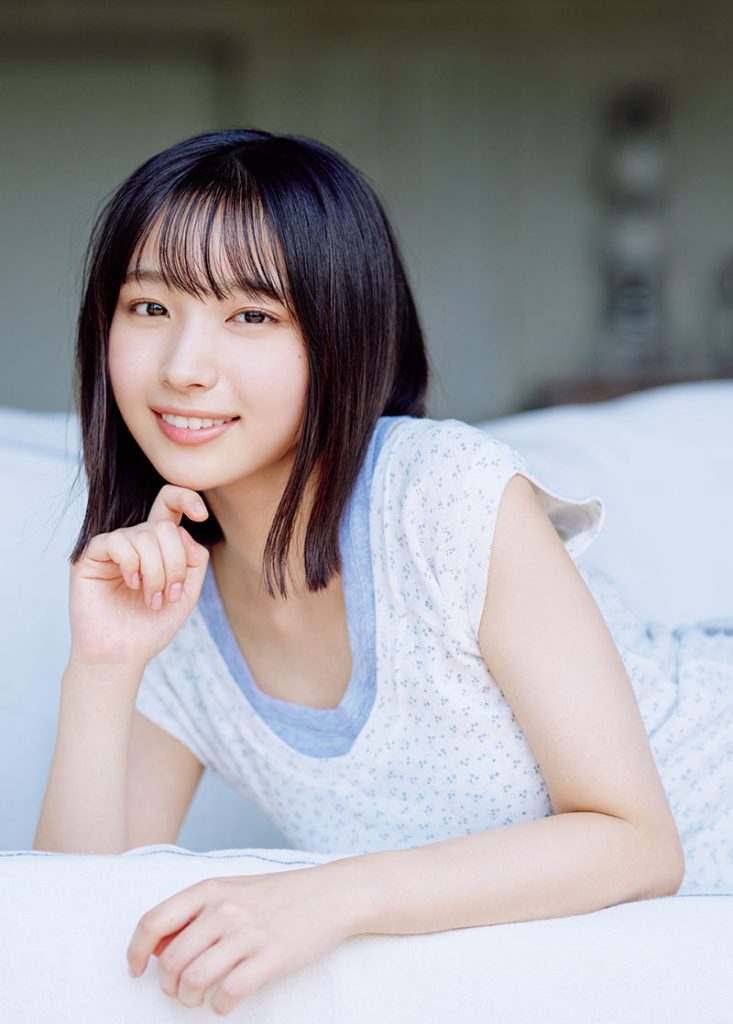 『週刊プレイボーイ44号』に登場している日向坂46・大野愛実