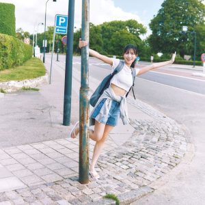 日向坂46河田陽菜2nd写真集より「裏表紙」＆秋元康氏の“帯コメ”解禁