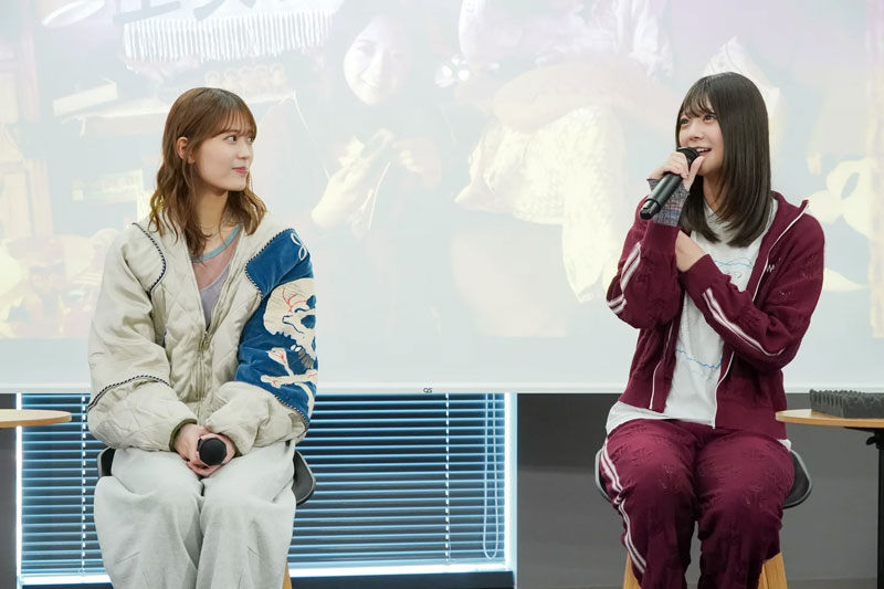 乃木坂46・岩本蓮加と冨里奈央