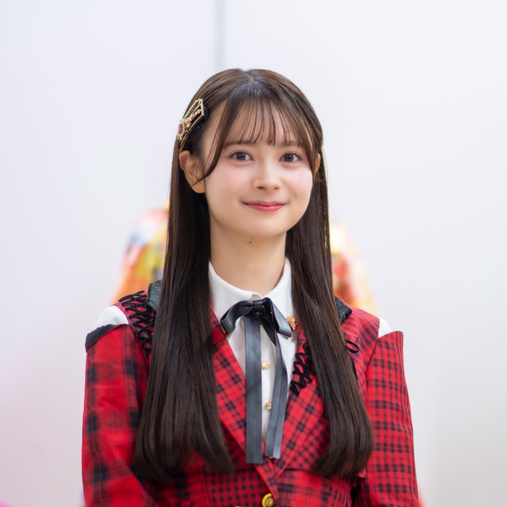 「AKB48 大衣装展 -時代を彩った装跡-」取材会より伊藤百花