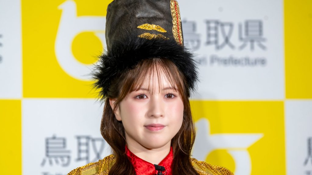 「鳥取ハロウィン楽しみ大使」就任発表会に出席したAKB48・永野芹佳