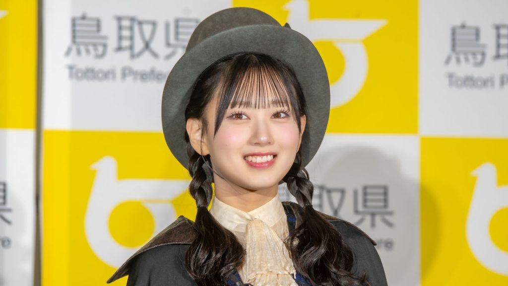 「鳥取ハロウィン楽しみ大使」就任発表会に出席したAKB48・徳永羚海