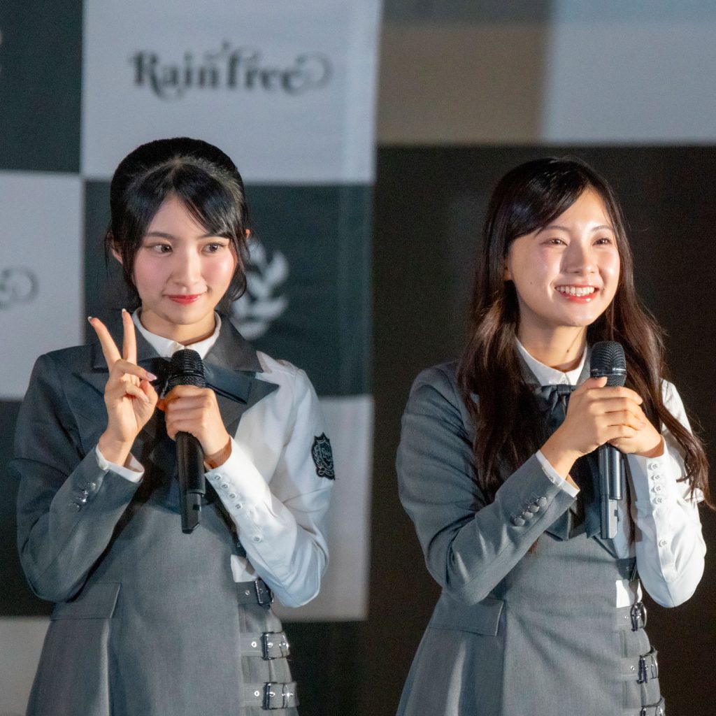 Rain Tree 3rdデジタルシングル『好きだよとどっちが先に言うのか?』リリースイベントより朝宮日向、仲俣美希