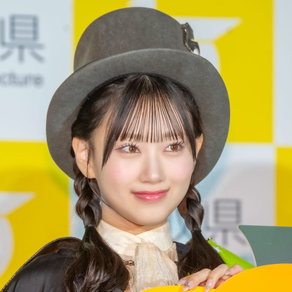 「鳥取ハロウィン楽しみ大使」就任発表会に出席したAKB48・徳永羚海