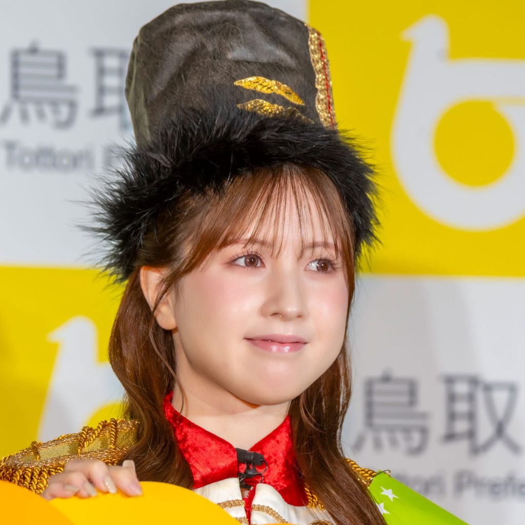 「鳥取ハロウィン楽しみ大使」就任発表会に出席したAKB48・永野芹佳