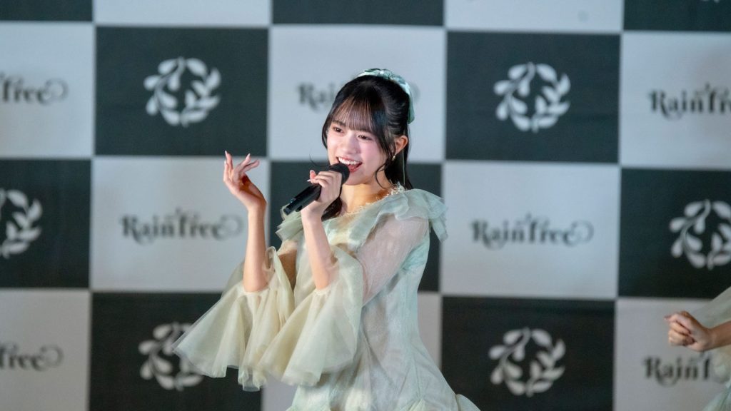 Rain Tree 3rdデジタルシングル『好きだよとどっちが先に言うのか?』リリースイベントより鈴野みお