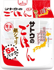 サトウ食品 サトウのごはん 銀シャリ 200g 5食