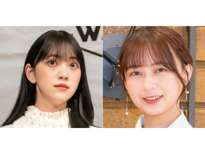 元乃木坂46の堀未央奈(写真左)と鈴木絢音(写真右)
