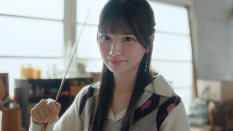 Rain Tree 3rdデジタルシングル「好きだよとどっちが先に言うのか?」MVより遠藤莉乃