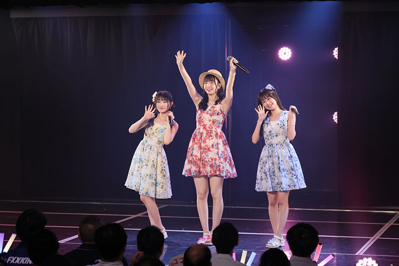 劇場公演出演回数TOP3