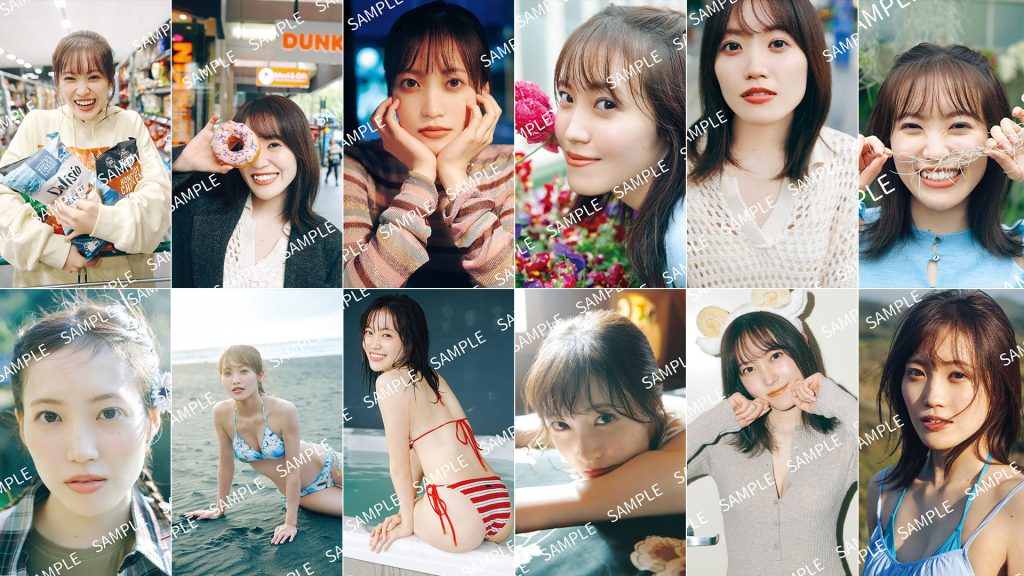 櫻坂46松田里奈1st写真集『まつりの時間』(幻冬舎)より書店特典カット