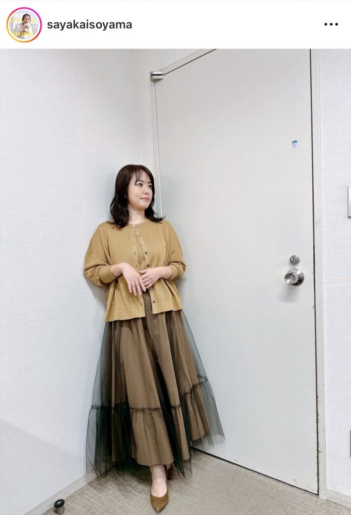 テレビ東京「よじごじDays」では大人っぽいコーデ