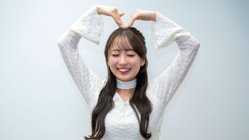 おちゃめなハートも披露してくれた渡部愛加里