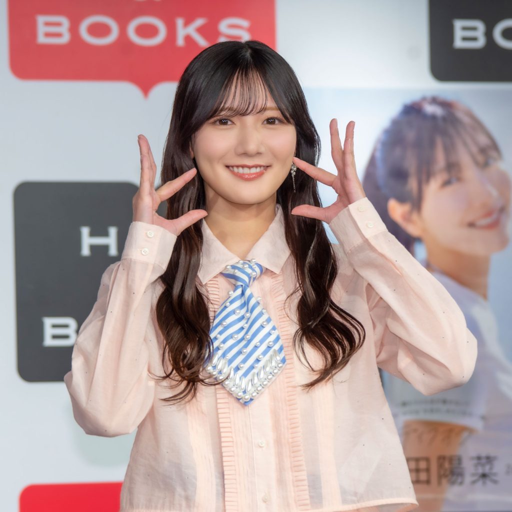 日向坂46・河田陽菜が2nd写真集『テイクオフ』(竹書房)発売記念取材会に出席