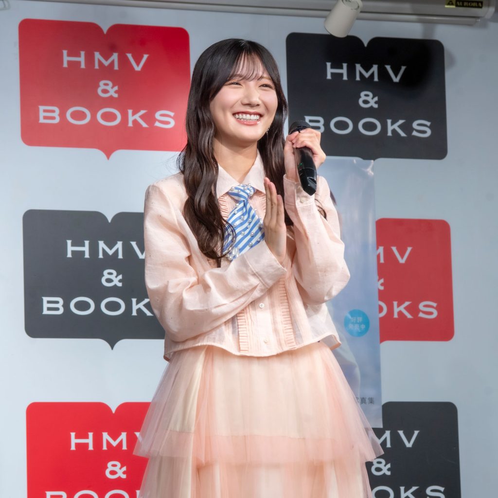 日向坂46・河田陽菜が2nd写真集『テイクオフ』(竹書房)発売記念取材会に出席