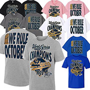 ドジャース 2025 ワールドシリーズ チャンピオンズ ロッカールーム Tシャツ