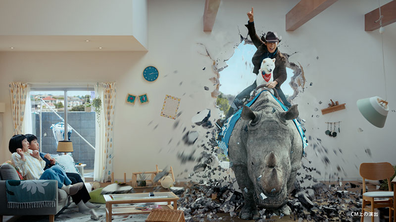 ソフトバンク株式会社新ウェブCM「スマホデビュー祭 お宅訪問」篇より