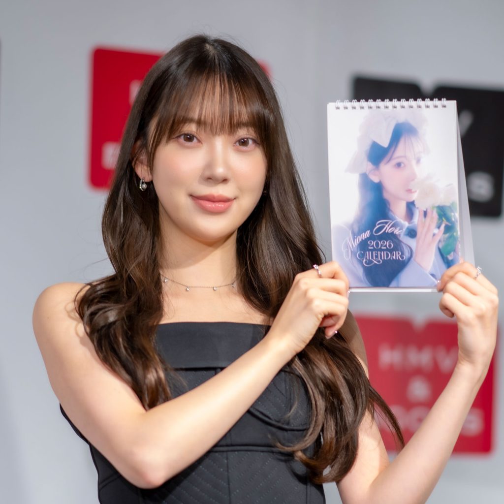 『堀未央奈 2026年卓上カレンダー』発売記念取材会より