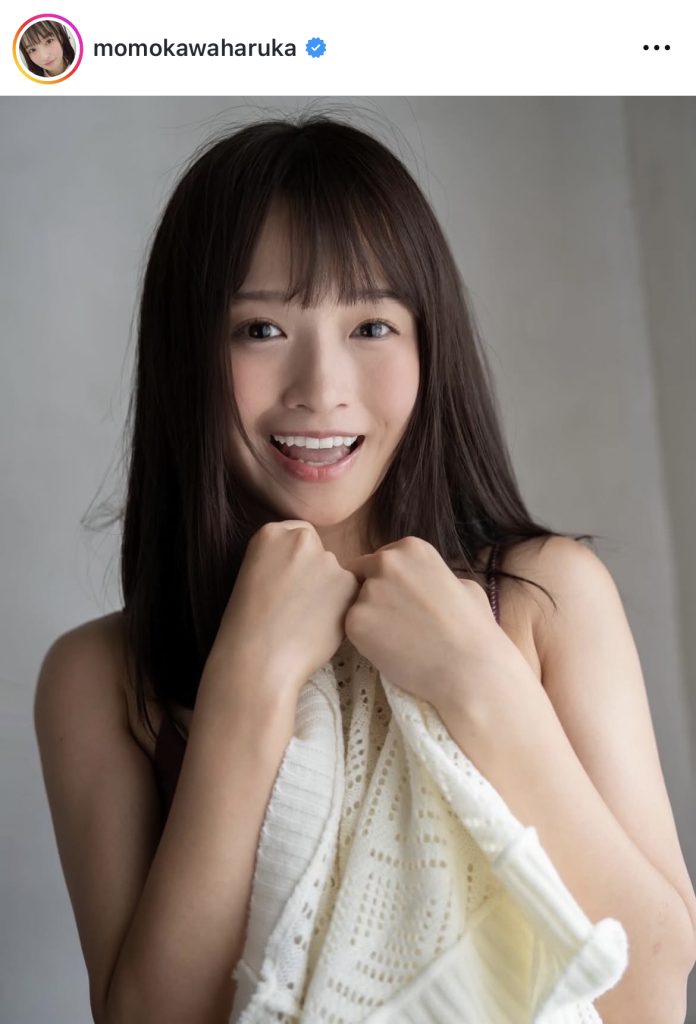 際どいカットも公開した百川晴香