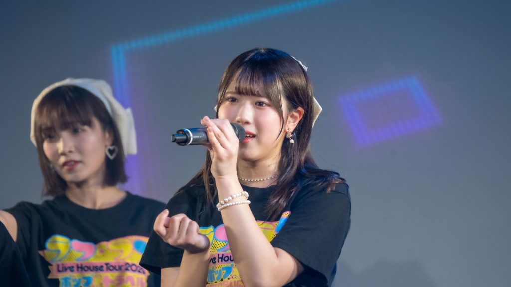 「ラフ×ラフLIVE HOUSE TOUR2025『ポップ☆トラベル～あなたに会いに来ちゃいました～」』より佐々木楓菜