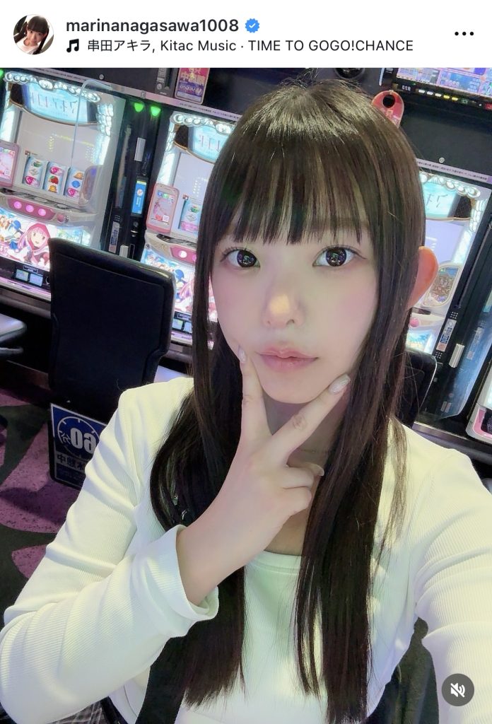 パチンコ店での1コマ