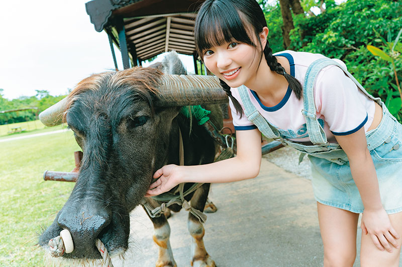 蒔埜ひな1st写真集(タイトル未定)より
