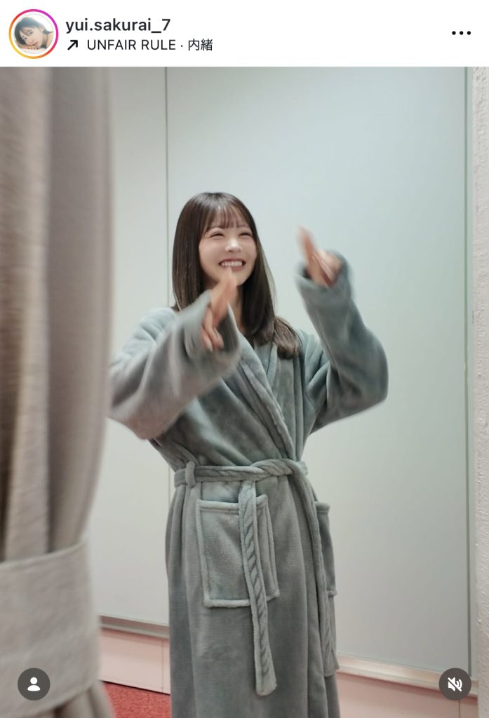 FRUITS ZIPPER・櫻井優衣が収録での空き時間の様子を公開