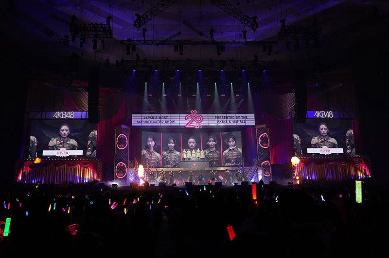 「AKB48 20th Year Live Tour 2025 in 日本武道館 ~あの頃、青春でした。これから、青春です~」20周年記念コンサート Part2より