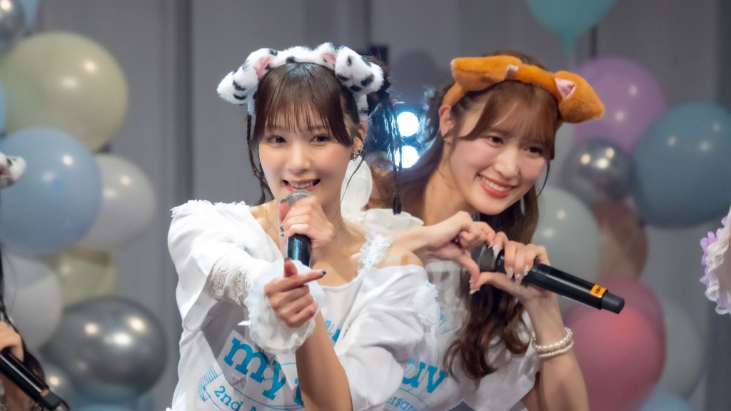 『my fav 2nd Anniversary LIVE~一生マイファブ推し宣言!~』より古松華と田中美帆