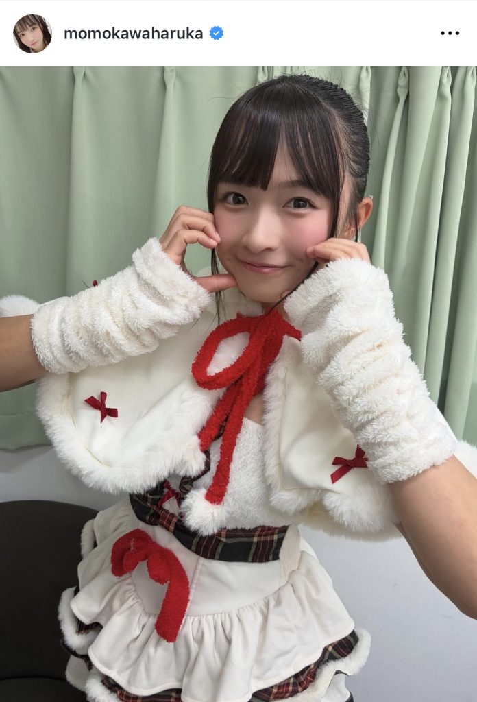 クリスマスっぽいキュートな衣装