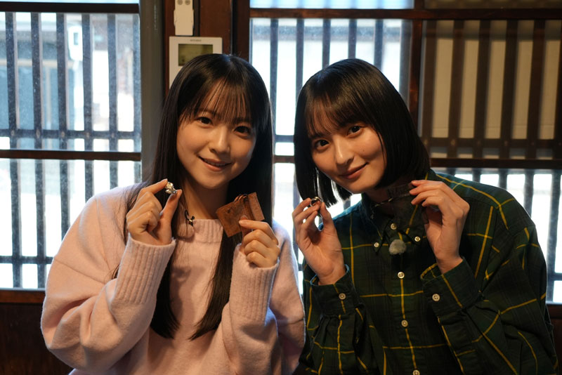 職人さんに教わりながらオリジナルリングを作成