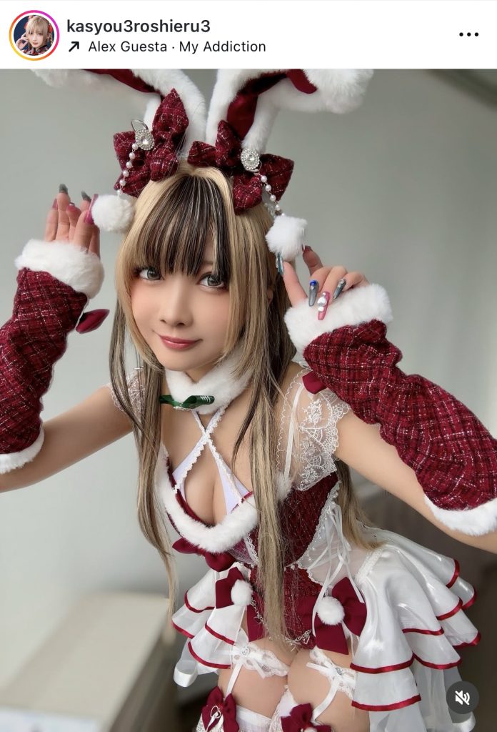 キュート×セクシーなバニーガール姿