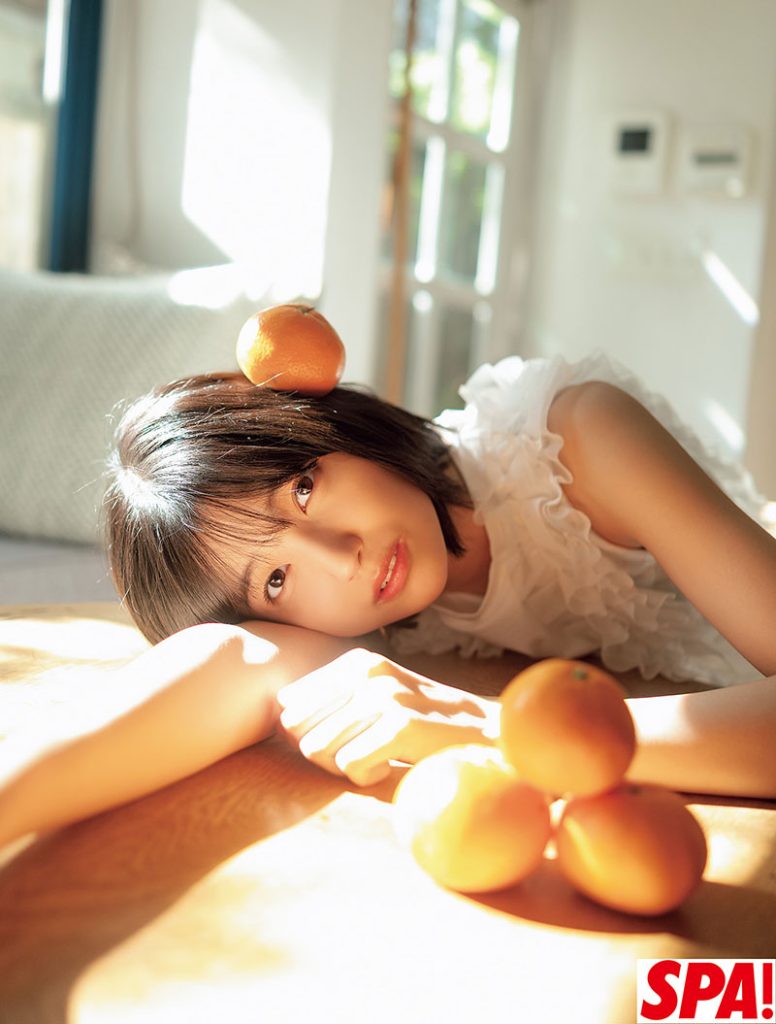 『週刊SPA! 1月13・20日新春合併号』に登場している乃木坂46・五百城茉央