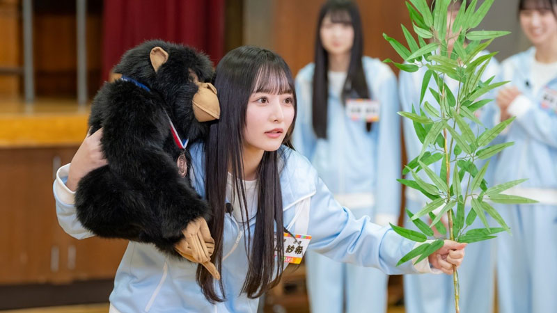 果敢にモノボケに挑む日向坂46五期生・片山紗希